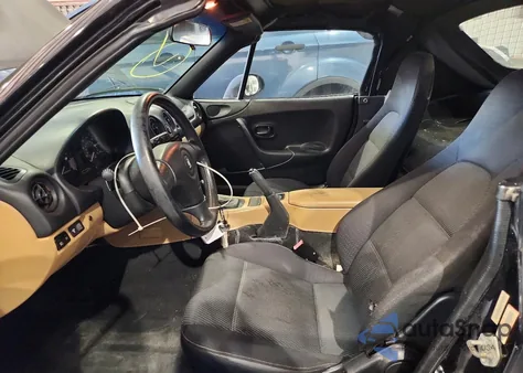 2000 Mazda Mx-5 Miata Base z USA, uszkodzony, nr VIN JM1NB3534Y0141475